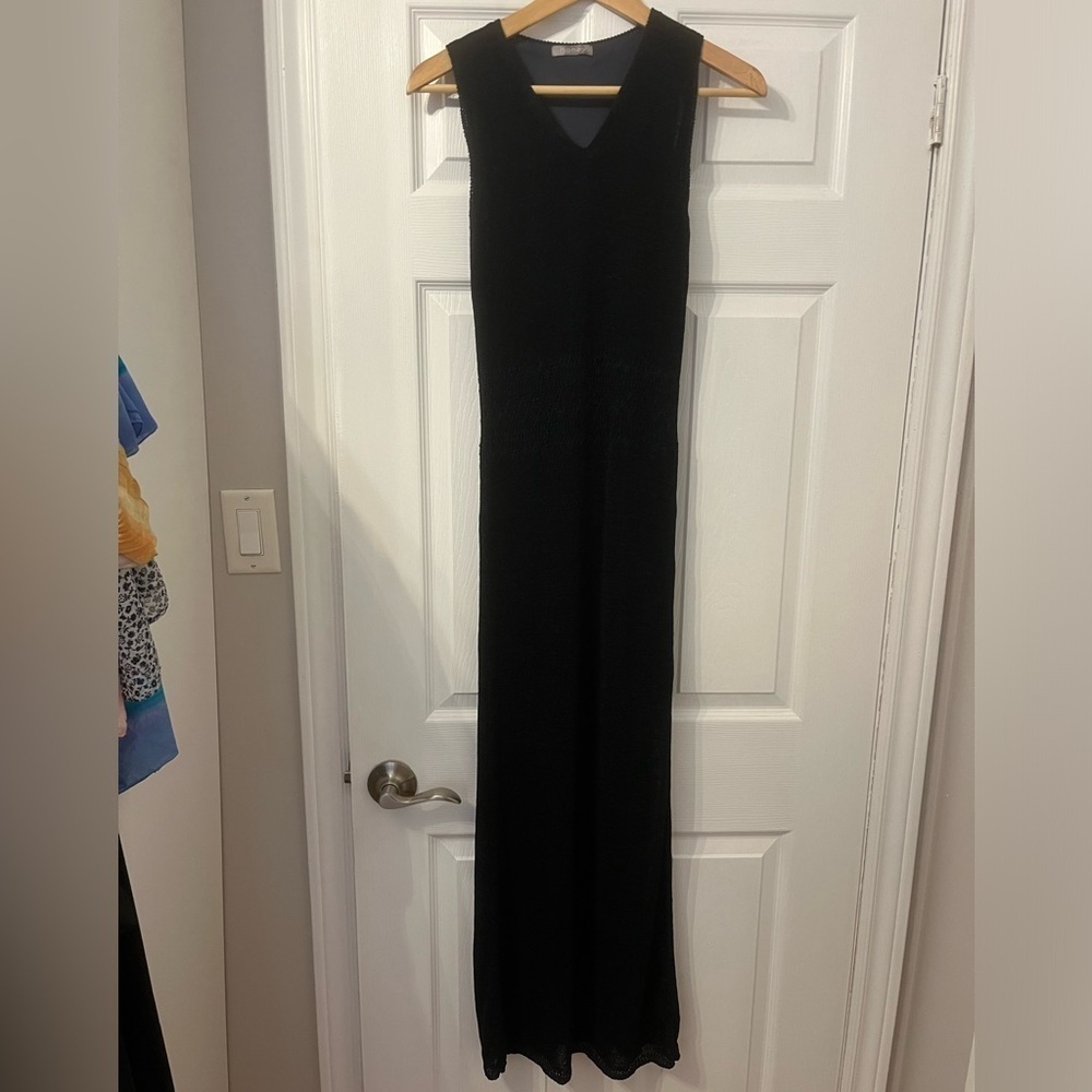 Honey Knit  Sleeveless Maxi Dress